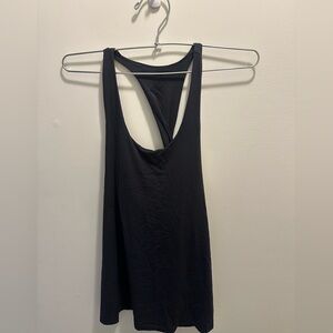 Black Sleeveless Tank Top